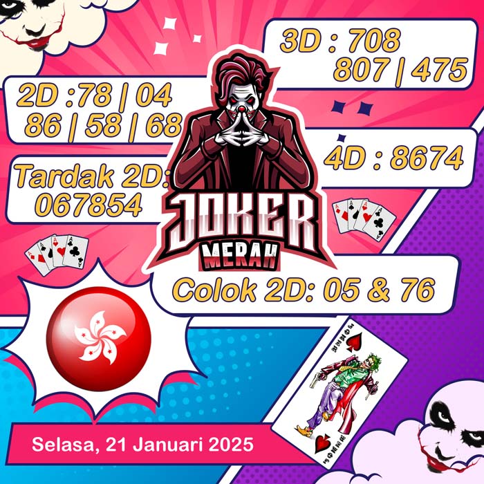 JOKER MERAH HONGKONG
