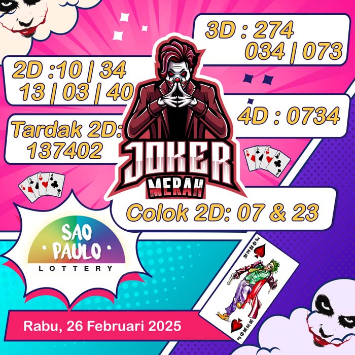 joker merah sao paulo